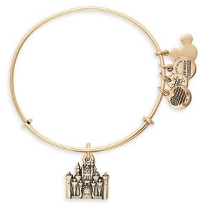 Disney Alex and Ani Sleeping Beauty Castle Bangle